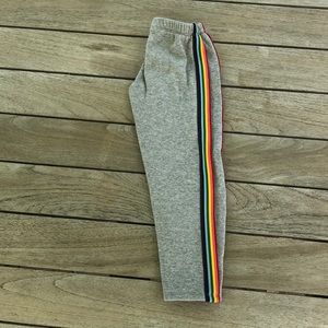 GapKids heavy-weight rainbow stripe leggings